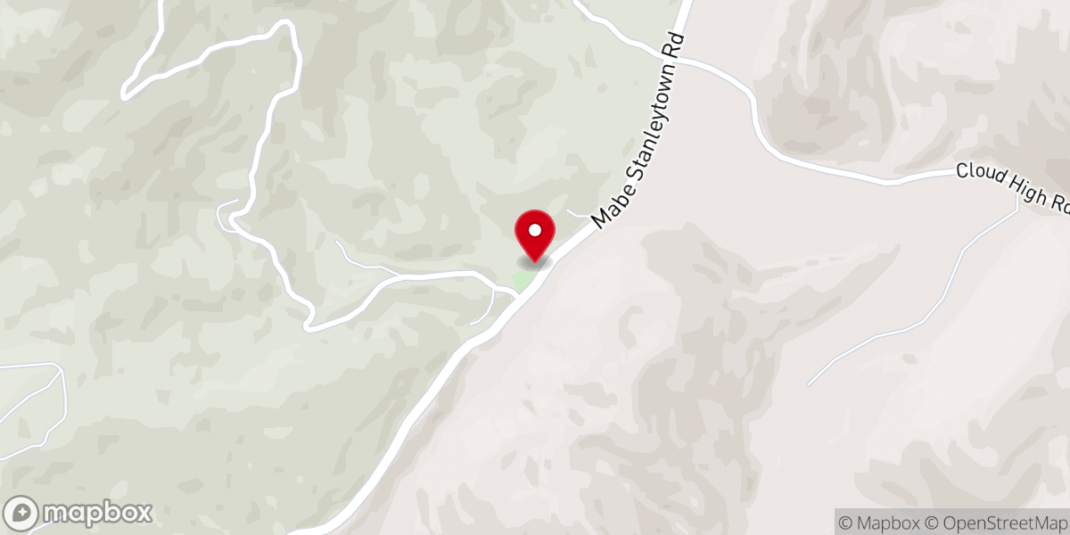 Map showing location of Hill Chapel