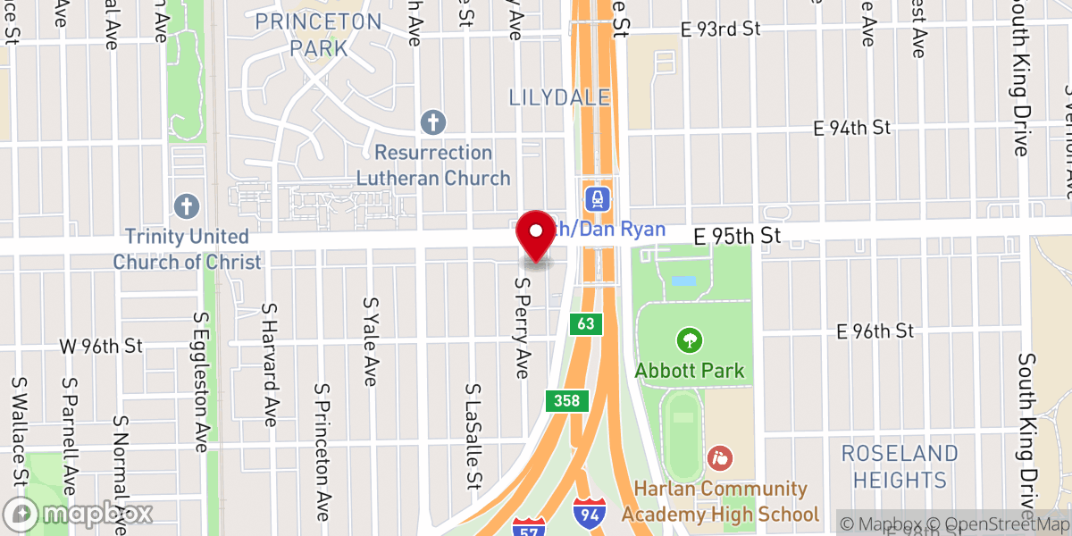 Map showing location of Grace Temple Church of God Established in Christ