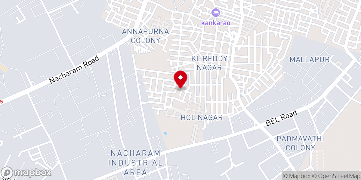 Map showing location of IPC - The India Pentecostal Church of God - Mallapur