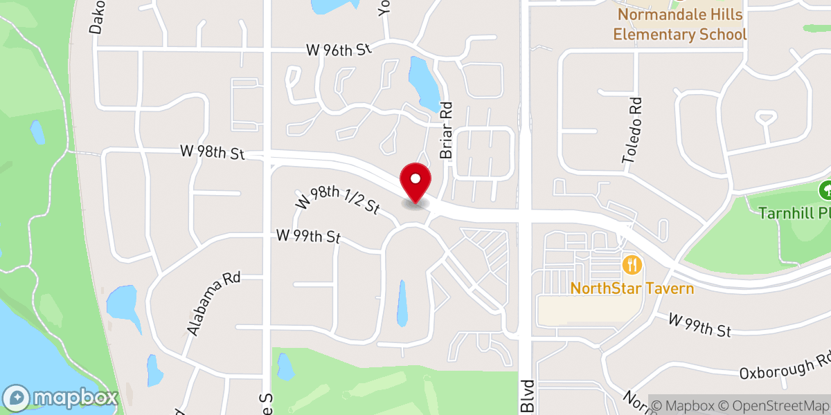 Map showing location of Power of Gospel Church