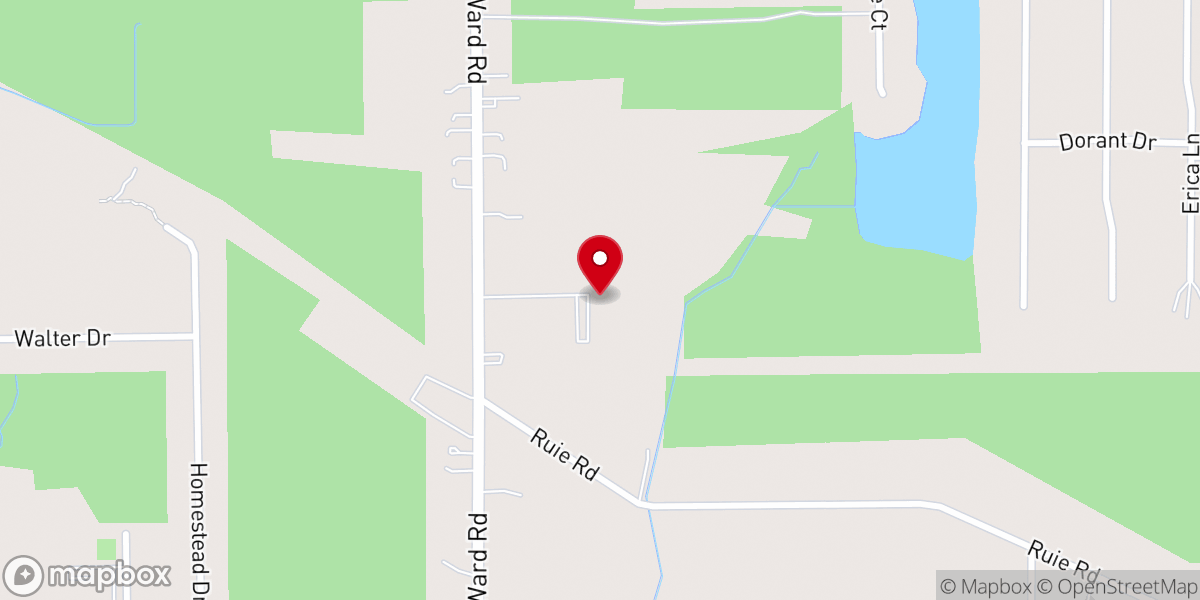 Map showing location of The Fair Havens Church