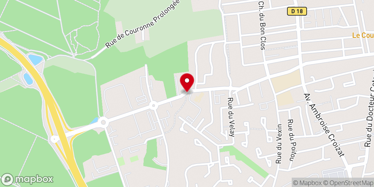 Map showing location of Eglise Ciel Ouvert - Eglise évangélique de Saint-Etienne-du-Rouvray