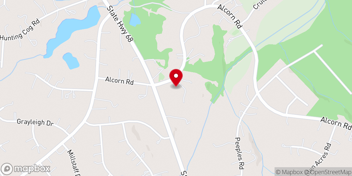 Map showing location of Cross Gate Wesleyan Church