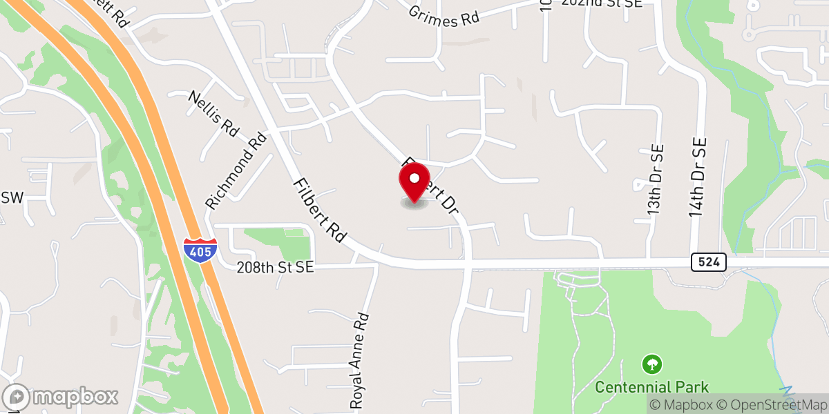Map showing location of Imprint Church Bothell