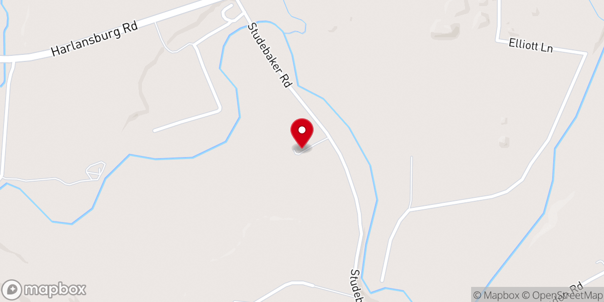 Map showing location of Deep Valley Christian Camp