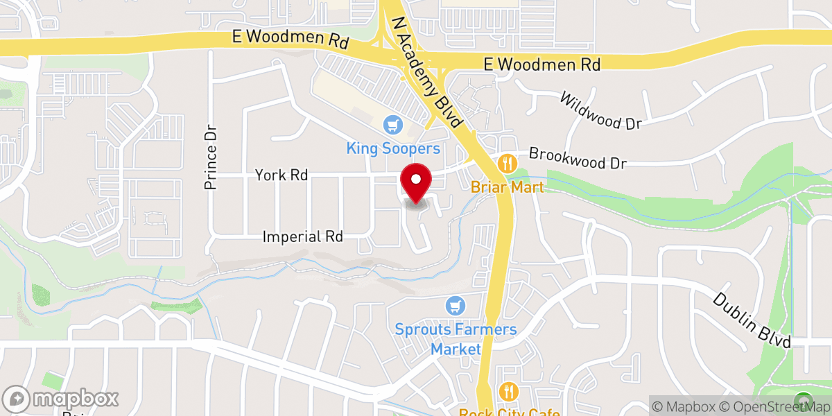 Map showing location of Shepherd Of The Springs Lutheran Church