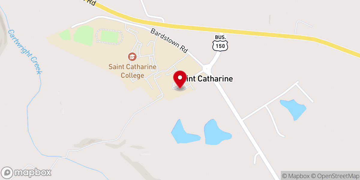 Map showing location of Sansbury Care Center
