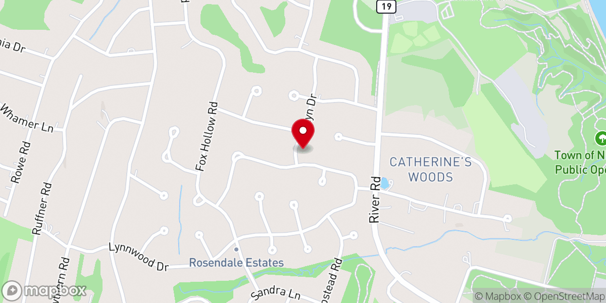 Map showing location of The Lewis M Fowler Camp & Retreat Center Regional Synod of Albany Re