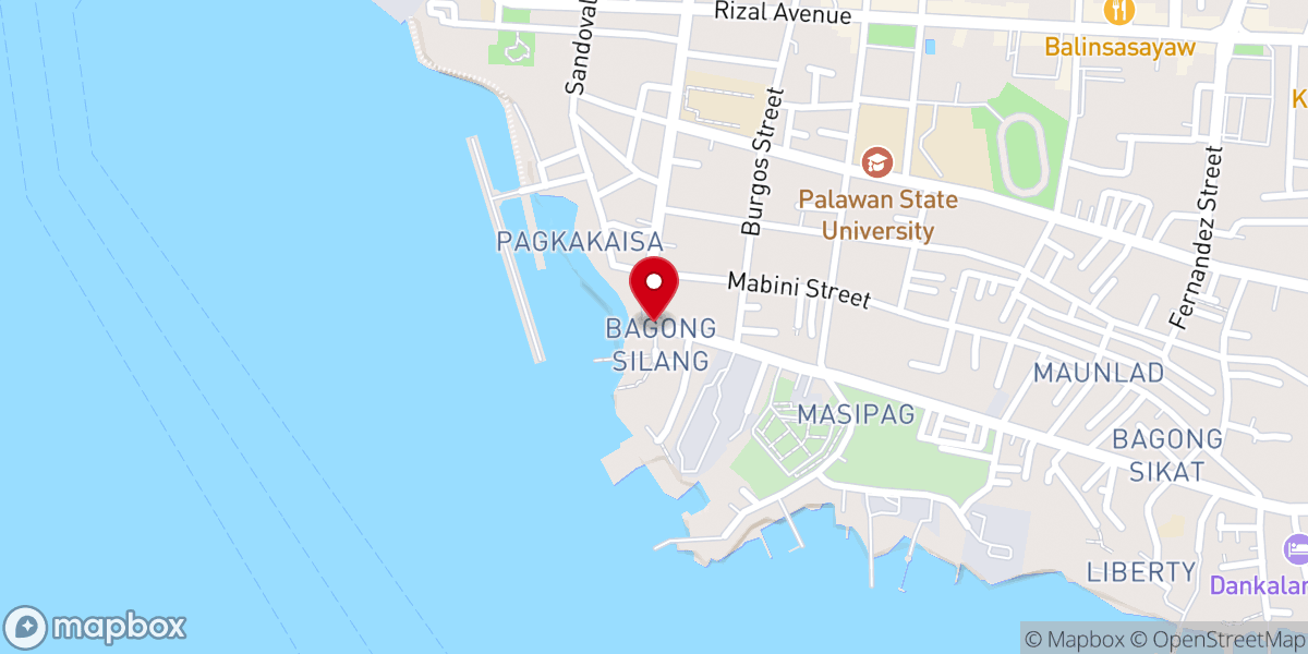 Map showing location of Living Word Gospel Church