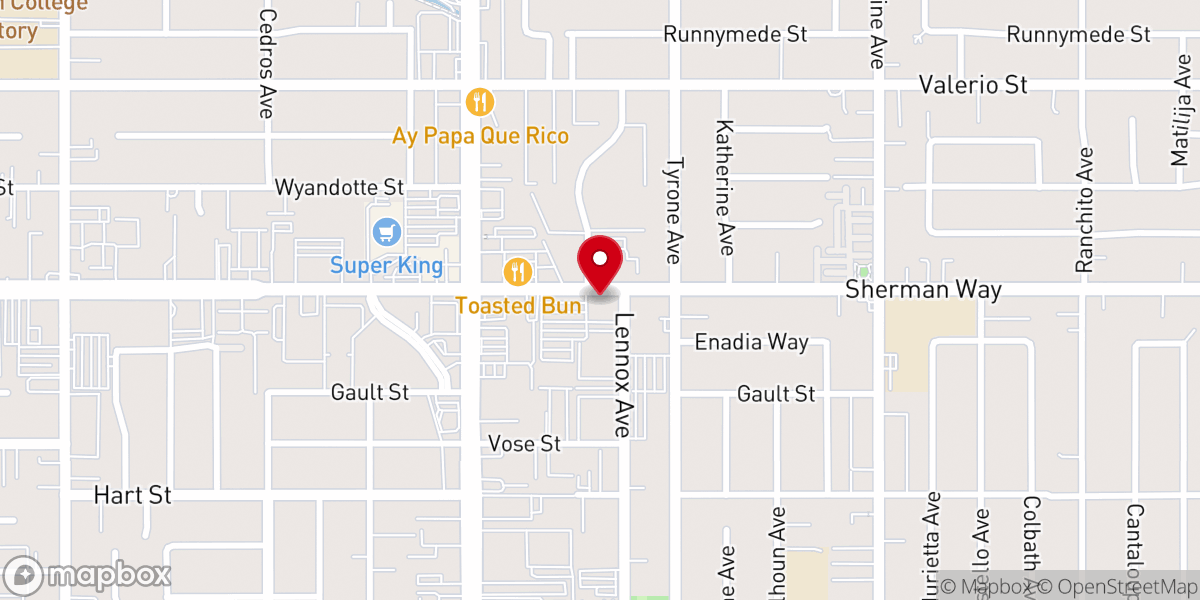 Map showing location of The Hayford Prayer Chapel
