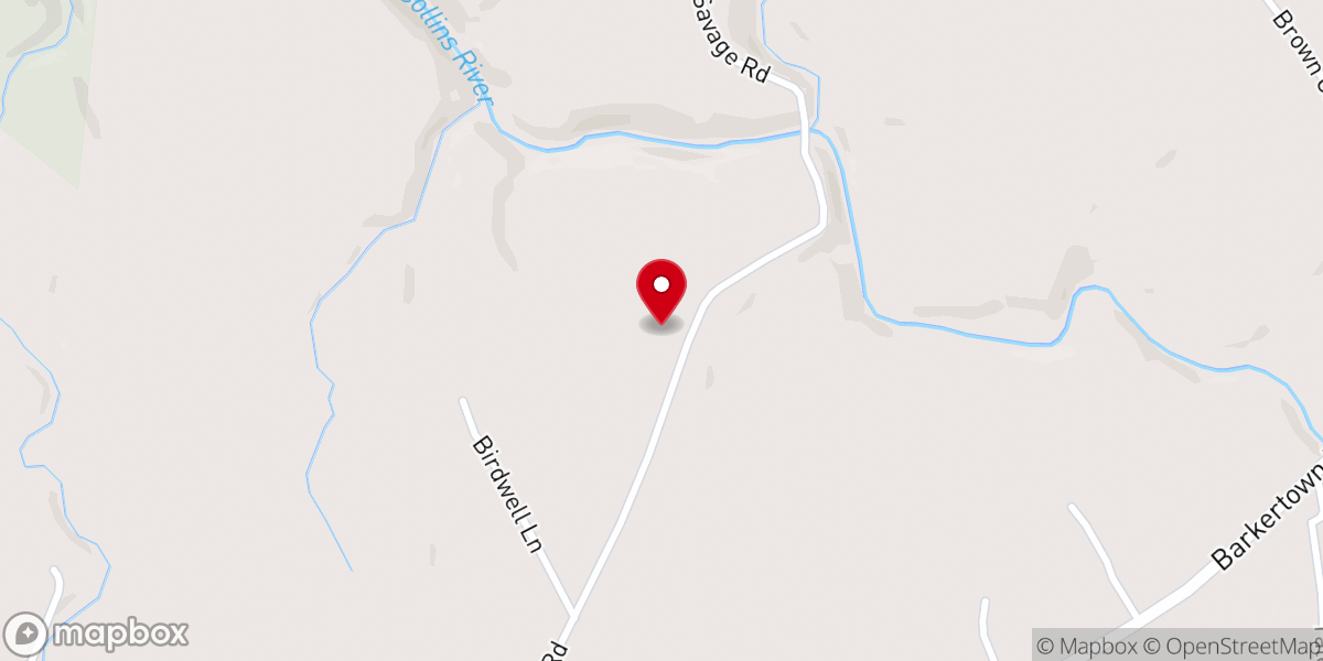 Map showing location of Creighton Jr John