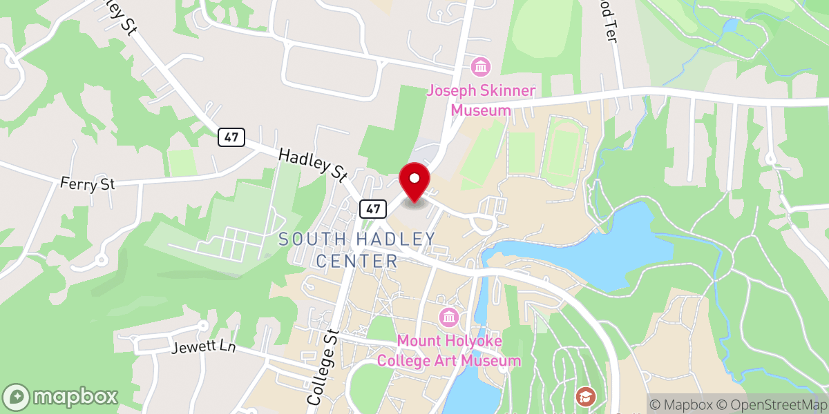 Map showing location of All Saints' Episcopal Church