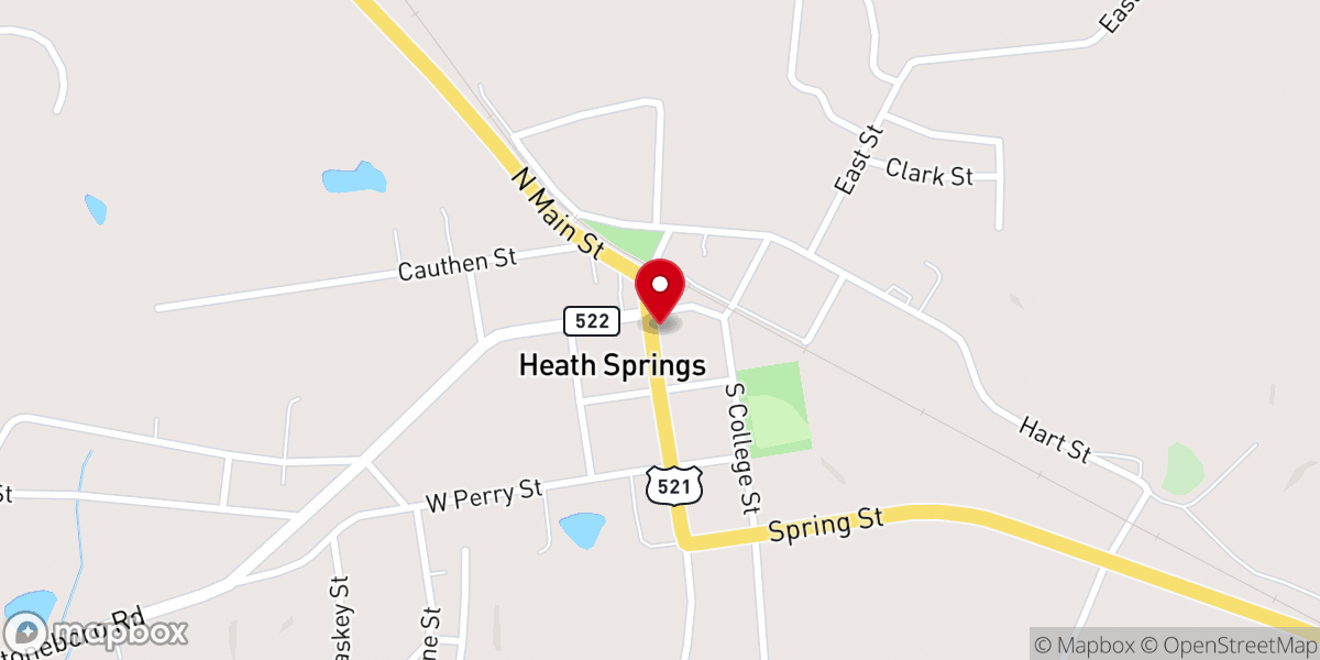 Map showing location of Tap The Well Ministries