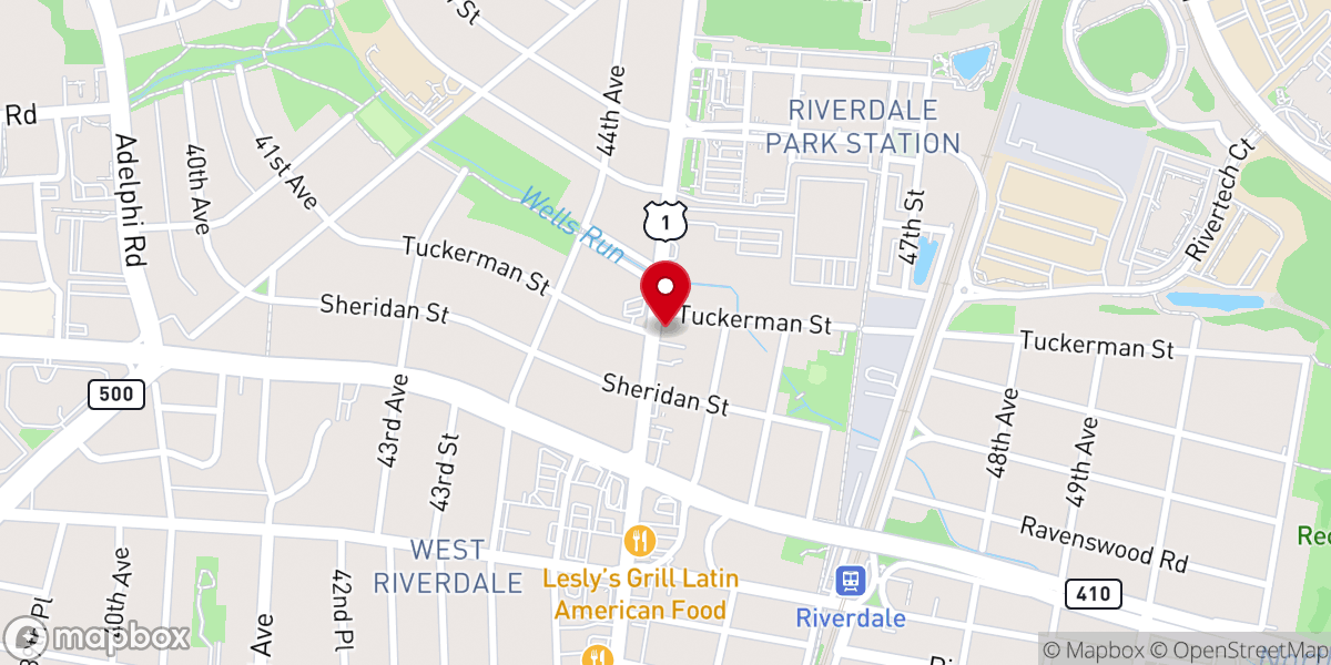 Map showing location of Iglesia Apostolica Fuente Del