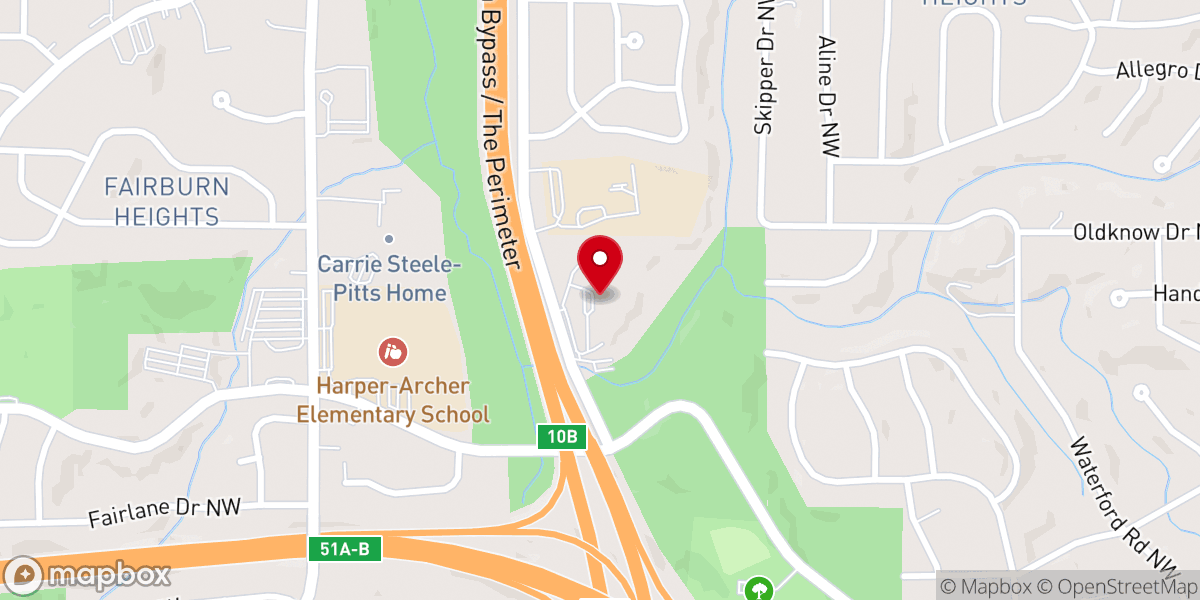 Map showing location of St Paul of the Cross Church