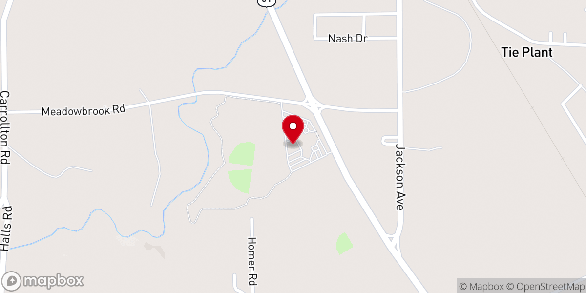 Map showing location of Family Life Center