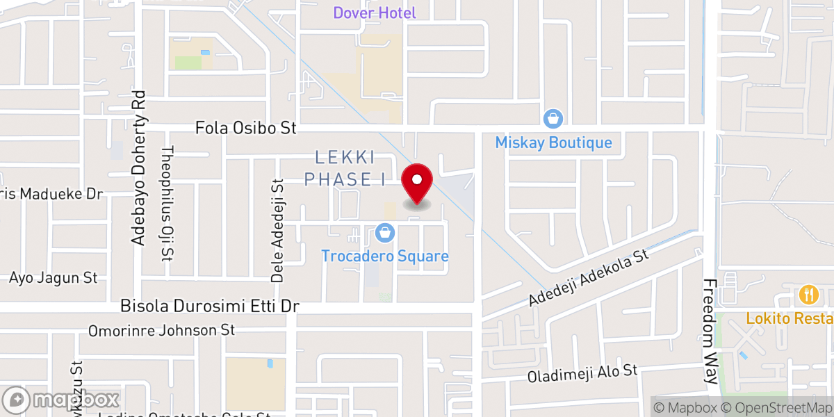 Map showing location of RCCG, Floodgates Of Heaven Parish