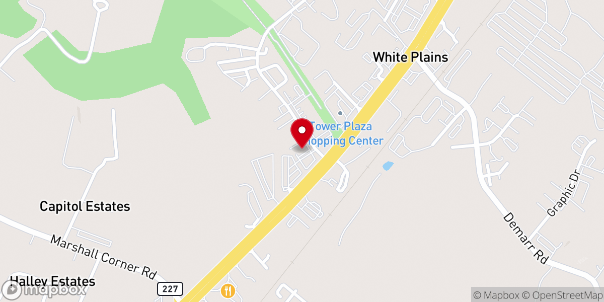 Map showing location of Abiding Word Family Christian Center