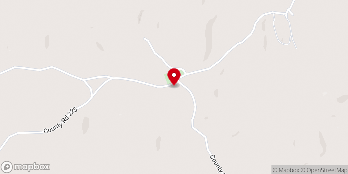 Map showing location of Union Hill CME Church