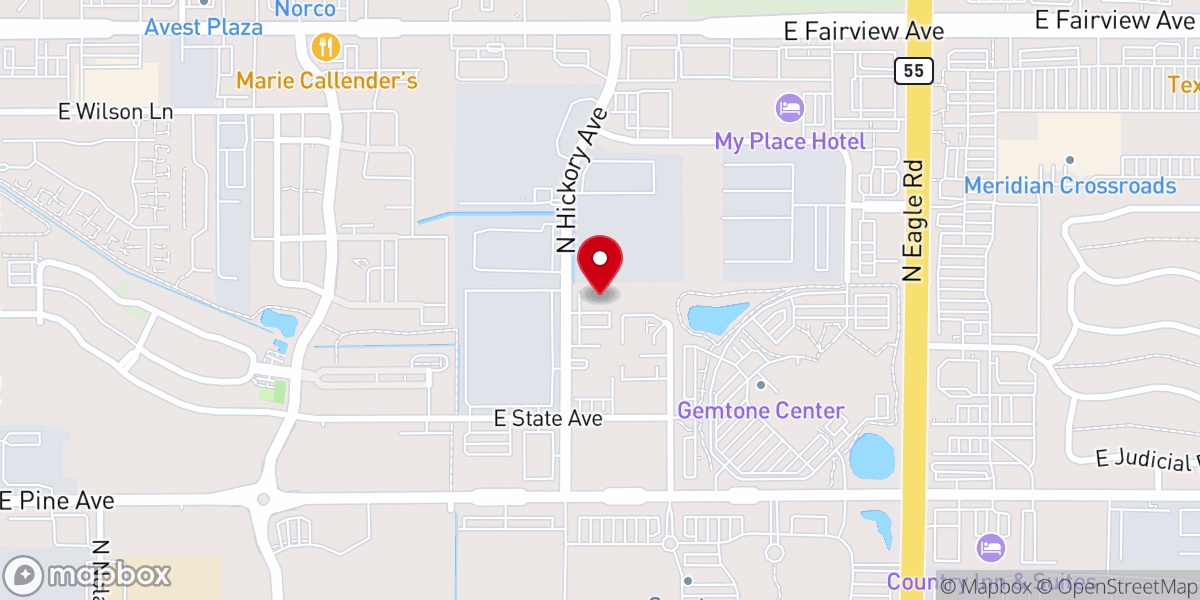 Map showing location of Real Life Ministries Treasure Valley
