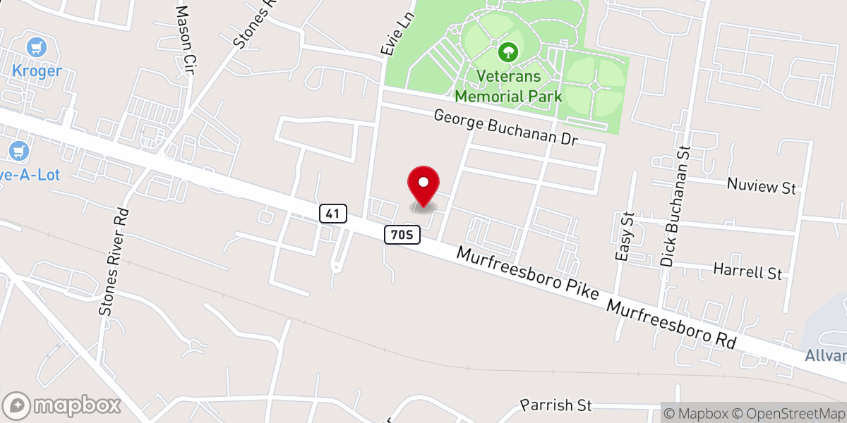 Map showing location of Crossland Church