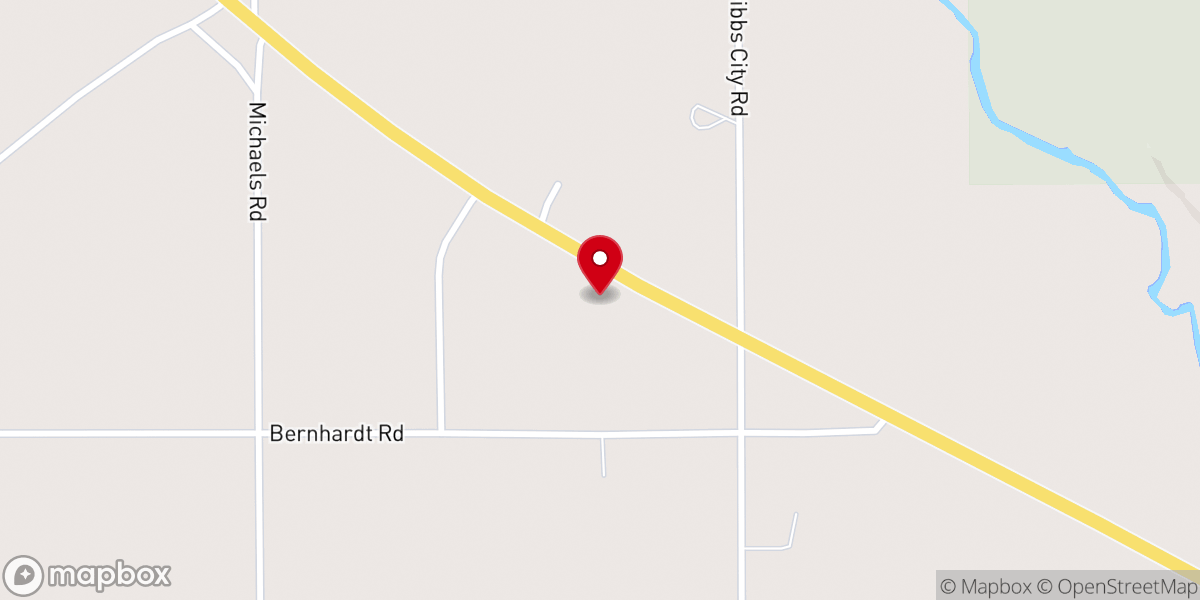 Map showing location of St. Paul's Lutheran Church - LCMS