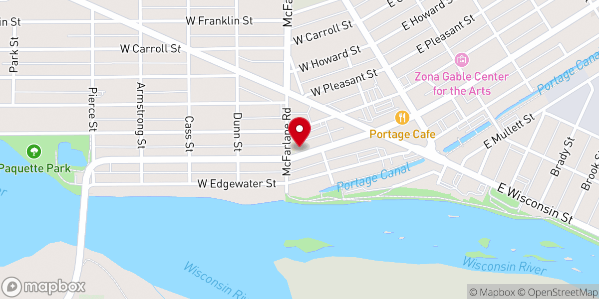 Map showing location of St Mary of the Immaculate Conception - Catholic Church
