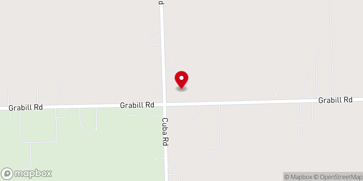 Map showing location of Crossview Church Inc