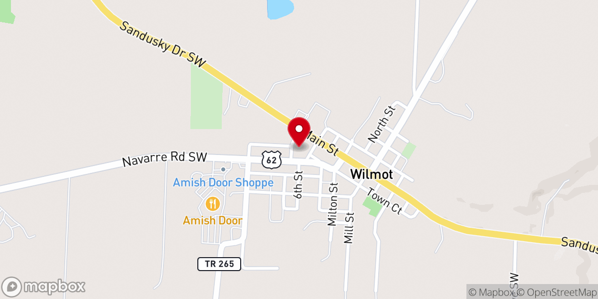 Map showing location of Chapel of Hope Inc