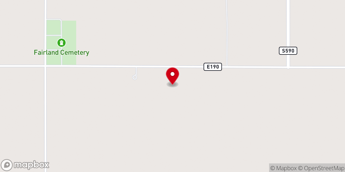 Map showing location of Armor of God Ministries Inc
