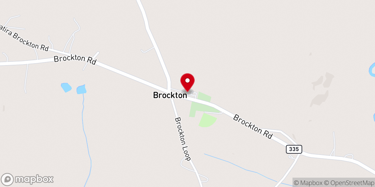 Map showing location of Bethany United Methodist Church