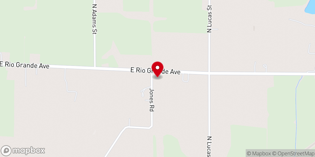 Map showing location of Mount Aetna Church