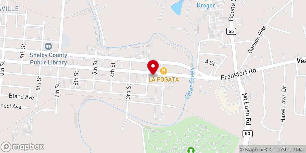 Map showing location of Church of Annunciation - Parish Office