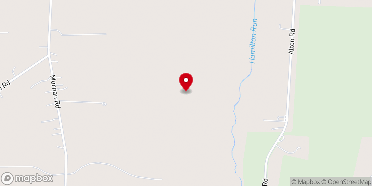 Map showing location of West Side Christian Church