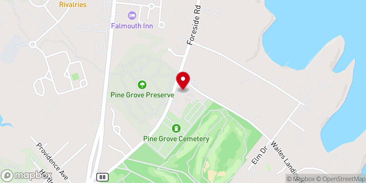 Map showing location of St Mary Schola