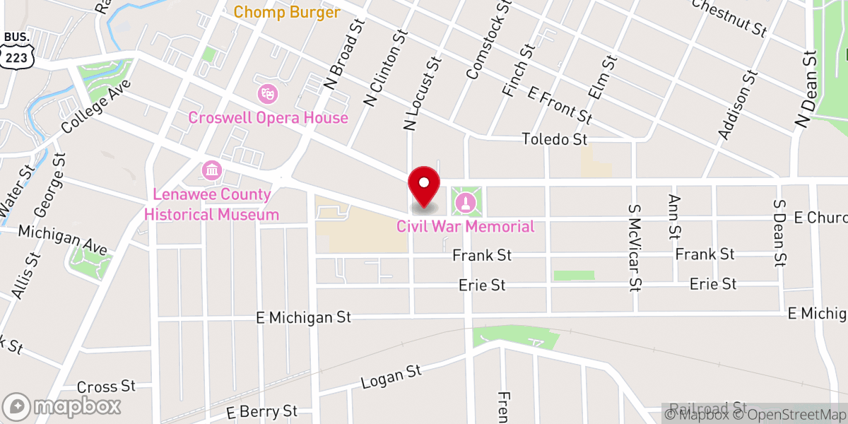 Map showing location of The Storehouse Church