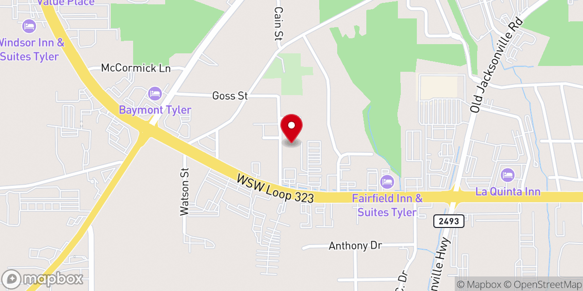 Map showing location of Church of God International
