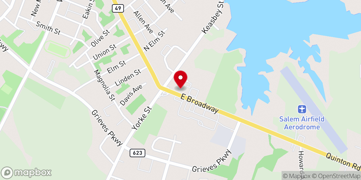 Map showing location of Spirit Life Fellowship Church