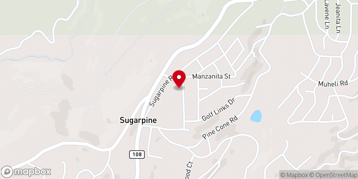 Map showing location of Mt Calvary Lutheran Church