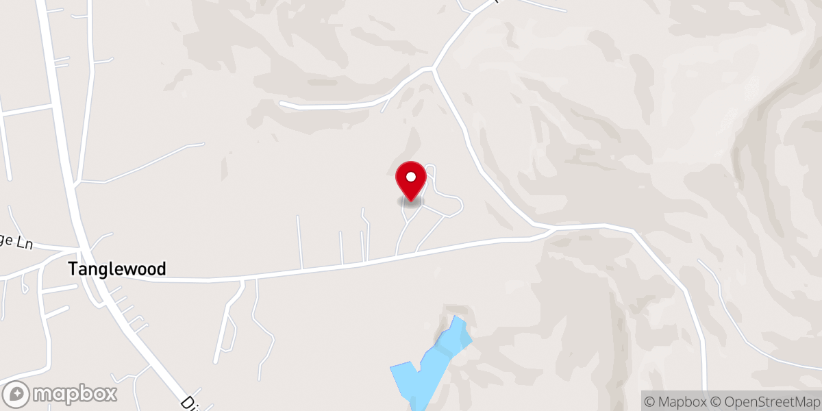 Map showing location of Cornerstone Baptist Church