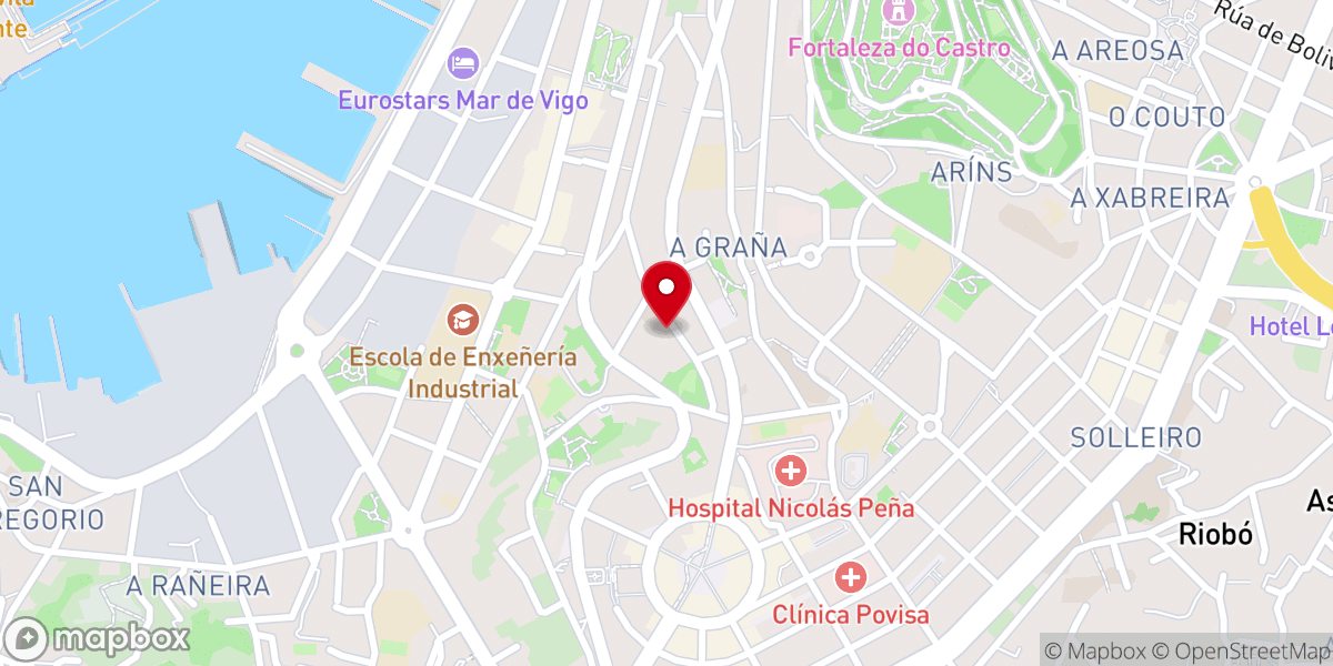 Map showing location of REMAR GALICIA