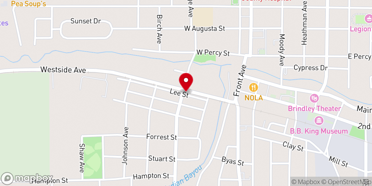 Map showing location of Restoration Ministries of the Apostolic Faith