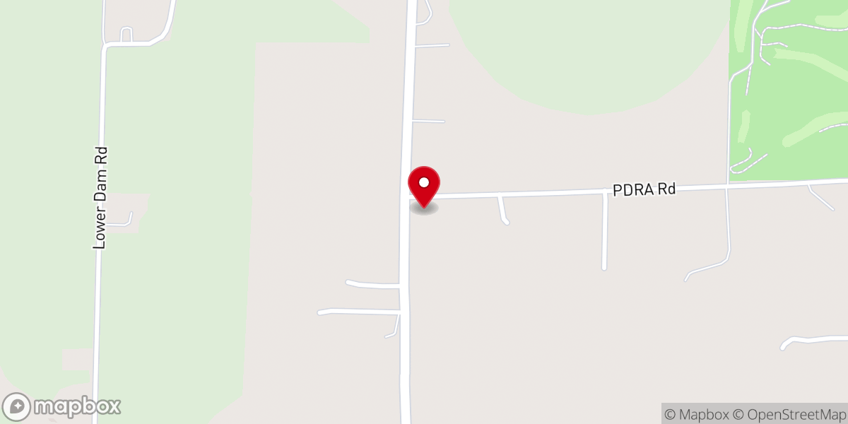 Map showing location of Living Hope Fellowship