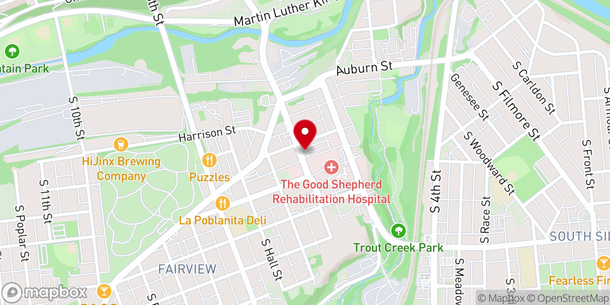 Map showing location of Vietnamese Gospel Mennonite Church