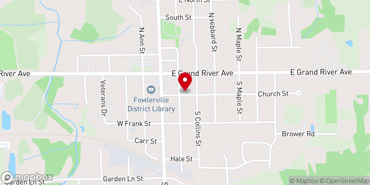 Map showing location of Kelmscott Chapel