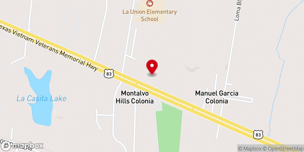 Map showing location of PIB Garciasville