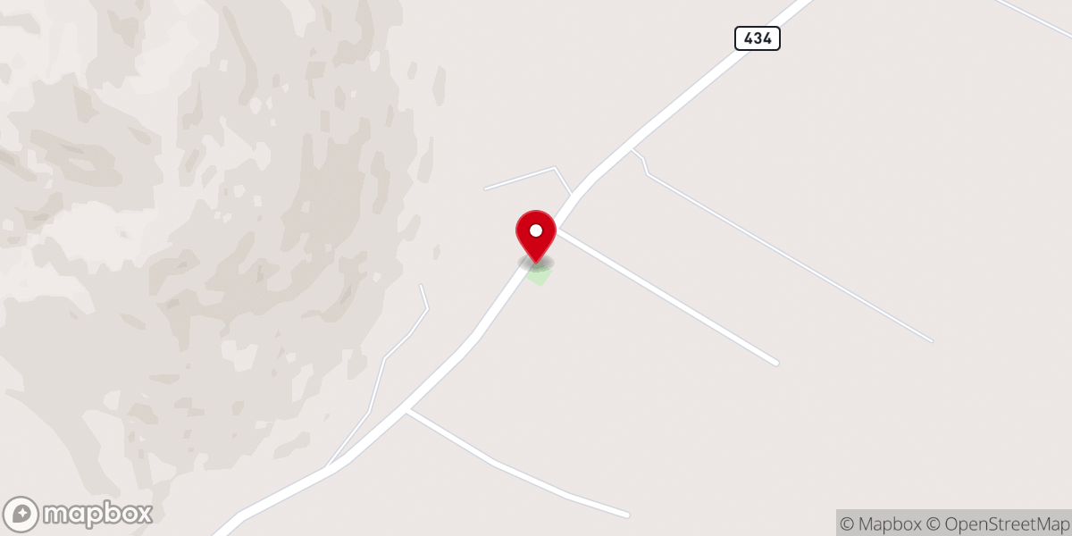Map showing location of Saint Teresa Church