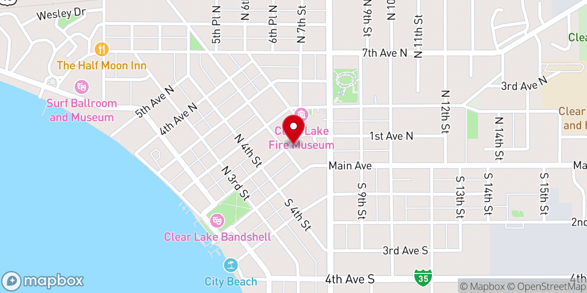 Map showing location of The Hub