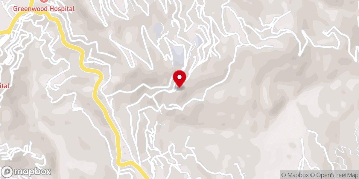 Map showing location of Zuangtui Presbyterian Church