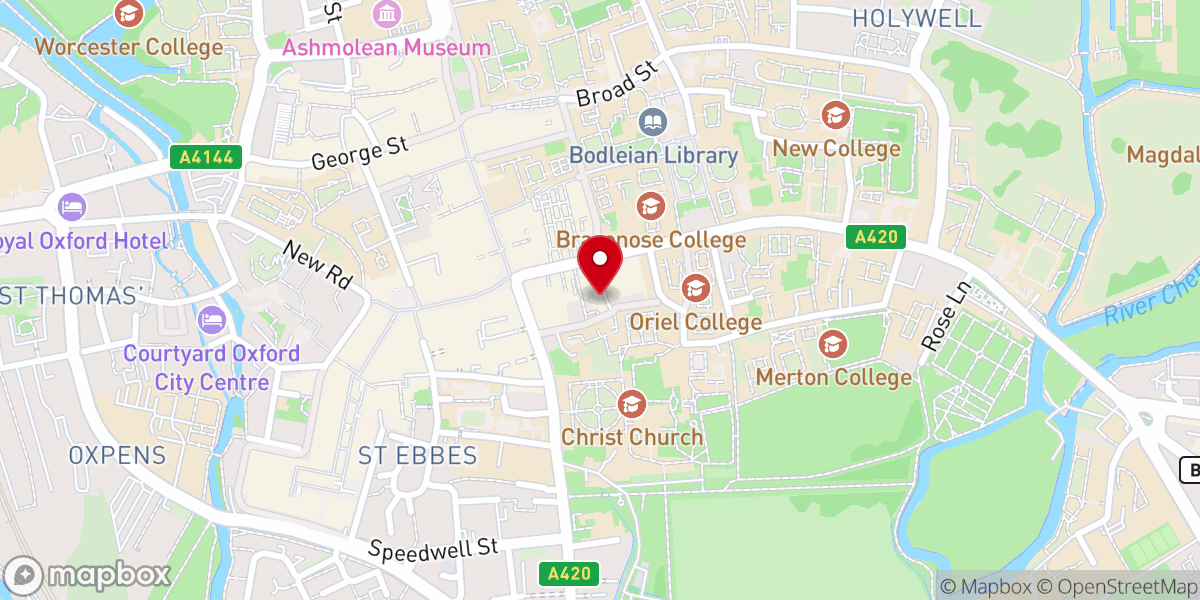 Map showing location of St Columba's United Reformed Church